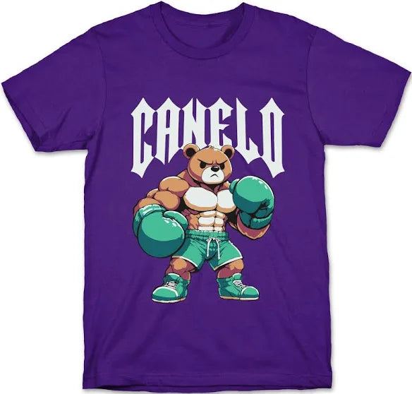 Saul Canelo Alvarez Fighting Bear T shirt New S-5XL 2025