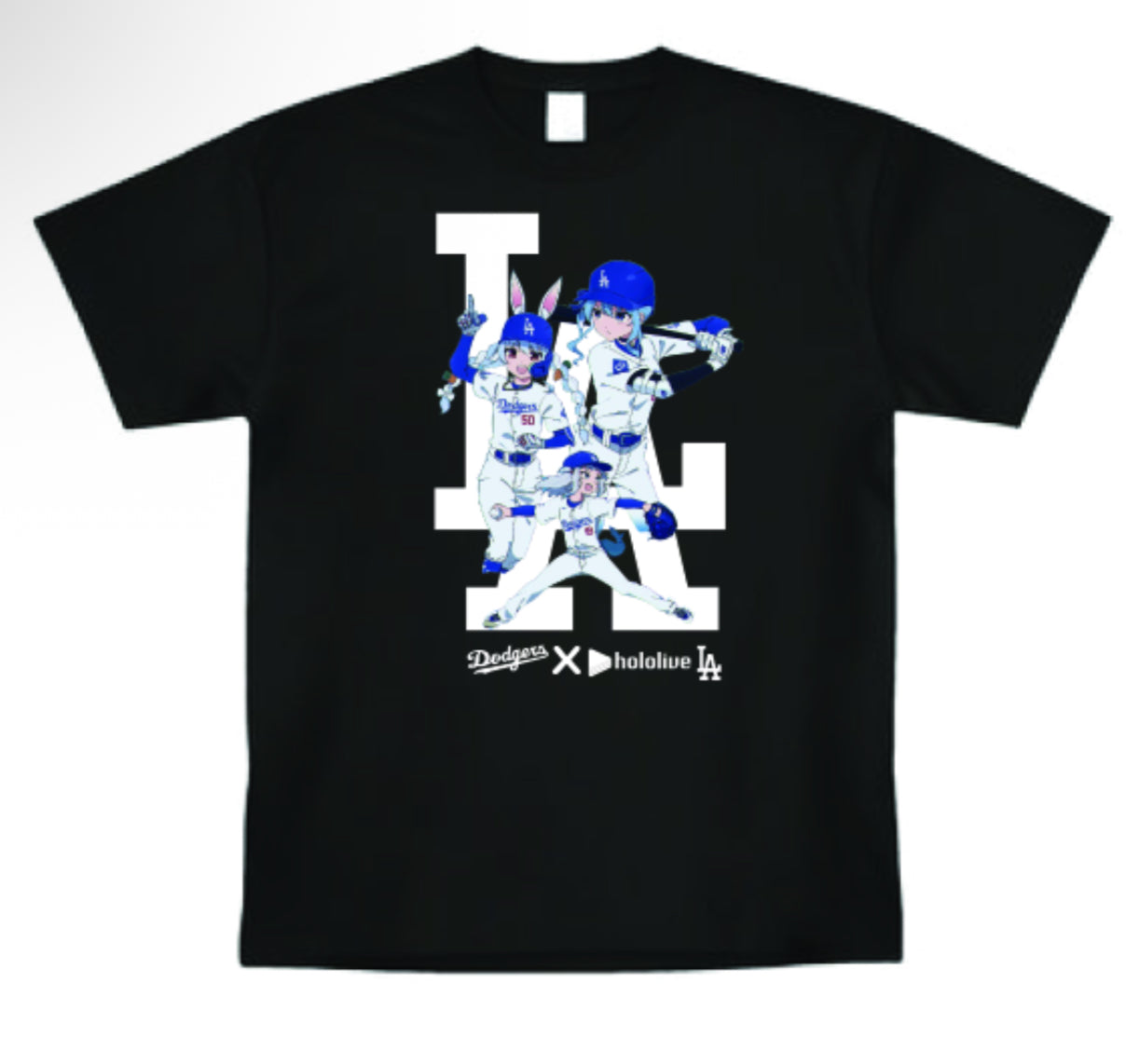 Los Angeles Dodgers x hololive T-Shirt - All Colors and Sizes