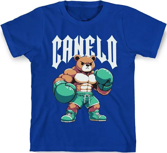 Saul Canelo Alvarez Fighting Bear T shirt New S-5XL 2025