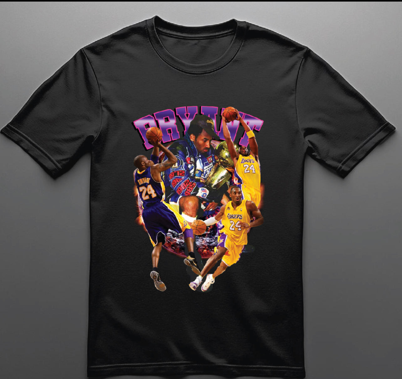 Kobe Bryant Mash Up T shirt All Colors and Sizes