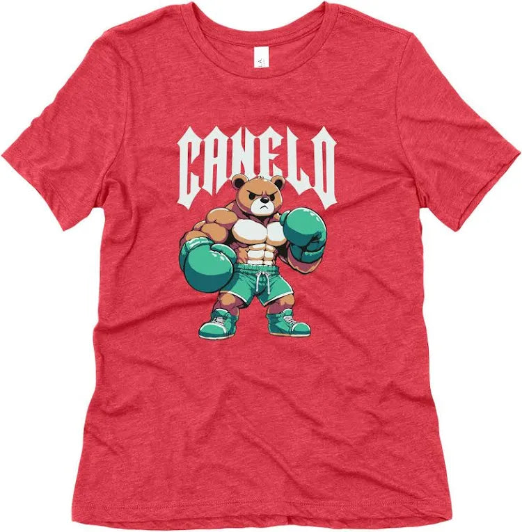Saul Canelo Alvarez Fighting Bear T shirt New S-5XL 2025