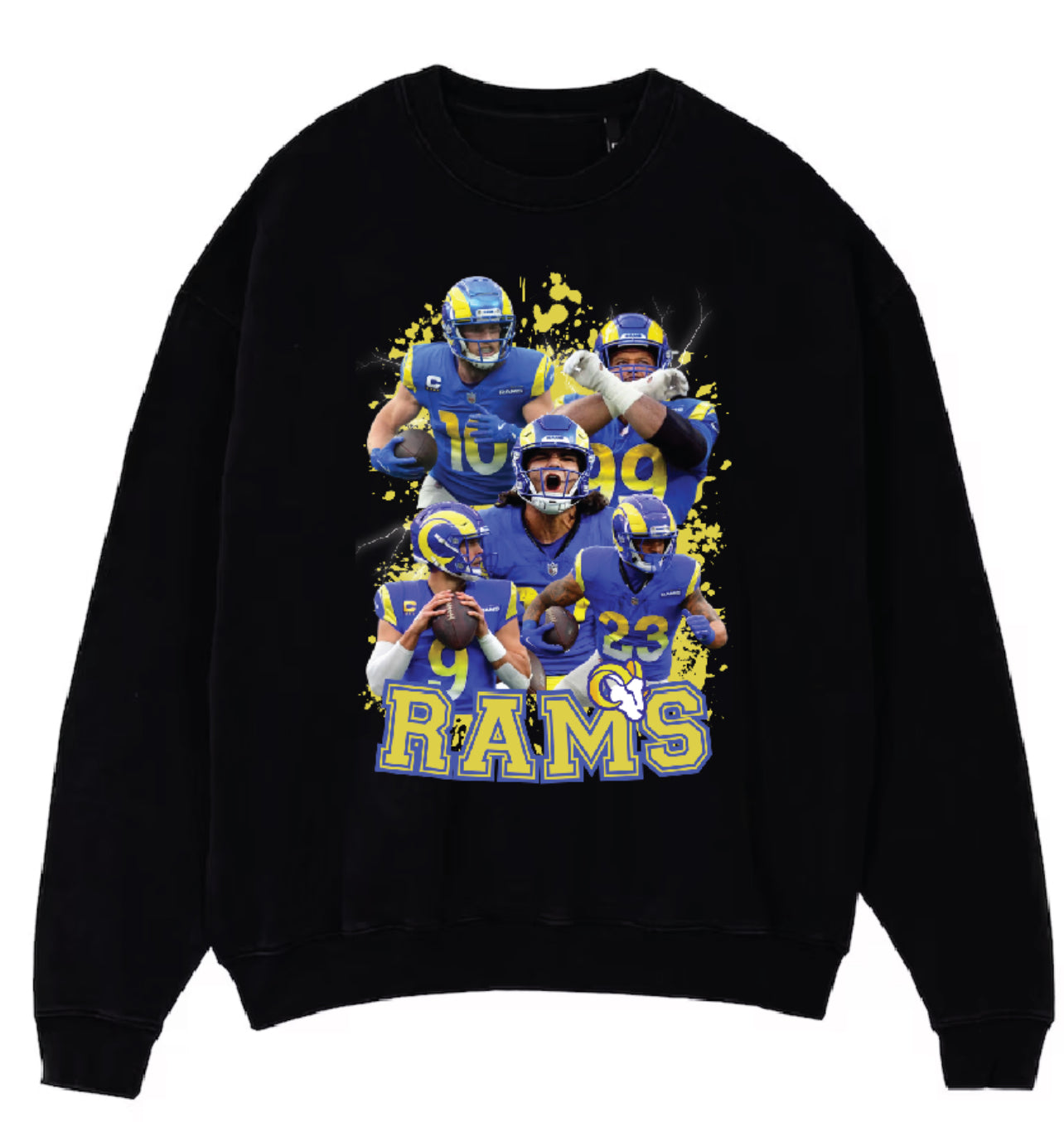 LA Rams SB Squad Crewneck Sweater New S-5xL All Colors Available
