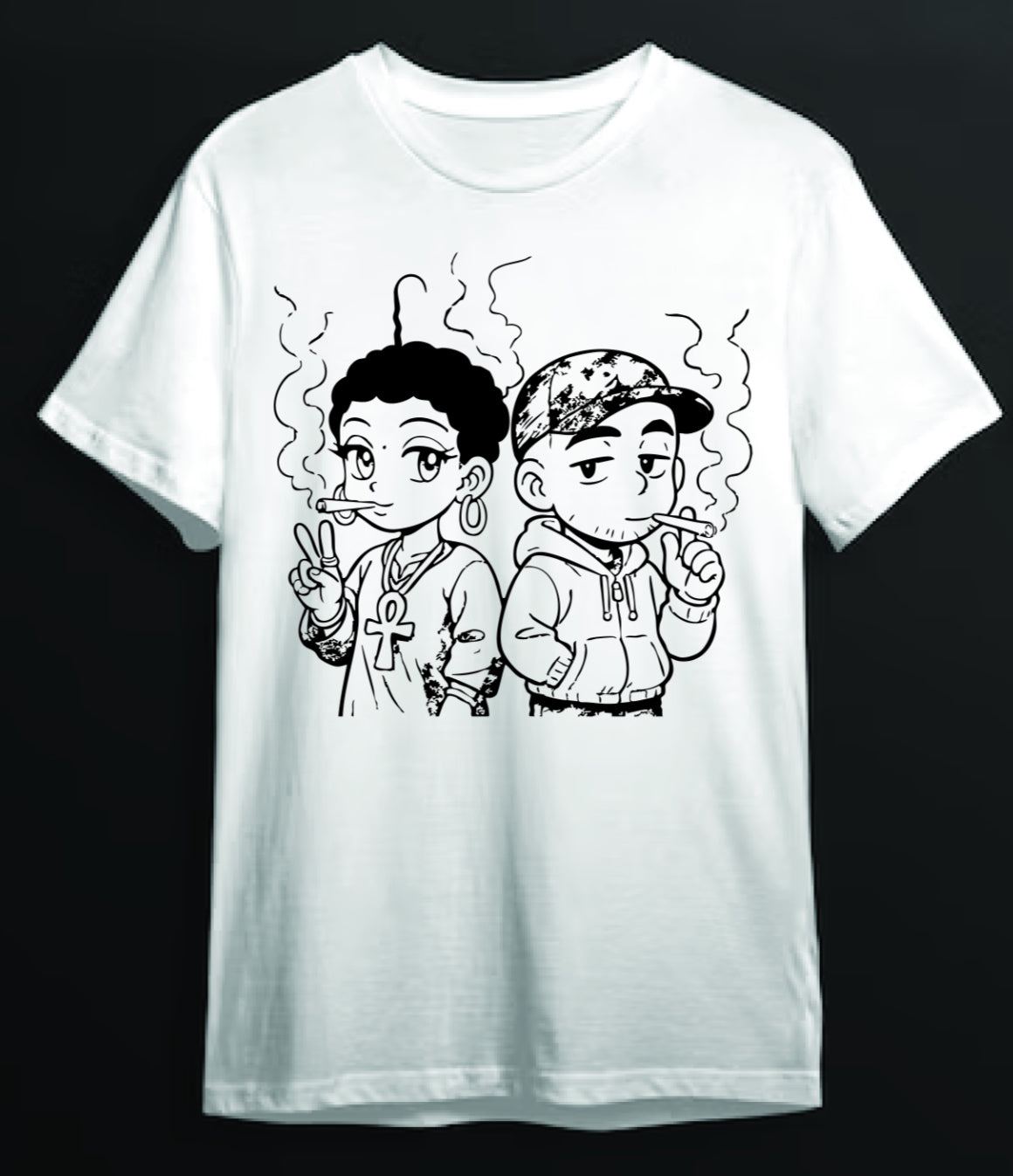 The Alchemist x Erykah Badu Abi & Alan T shirt New S-5XL Rap Hip Hop Promo Merch 2025