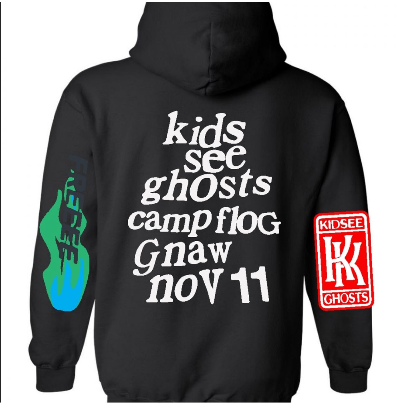 Kanye West Lucky Me I See Ghosts Pullover Hoodie