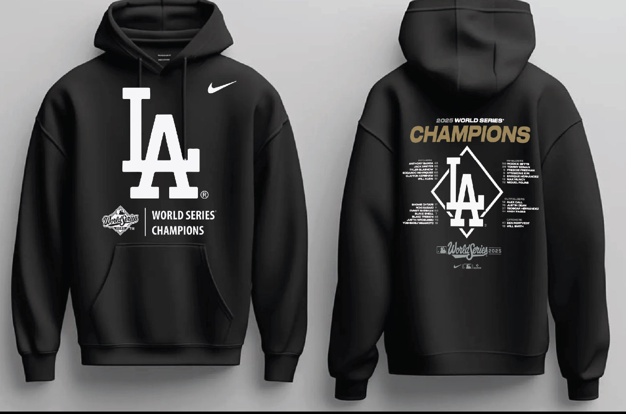 Los Angeles Dodger World Series Champions L.A. 2025 Sweater New S-5XL