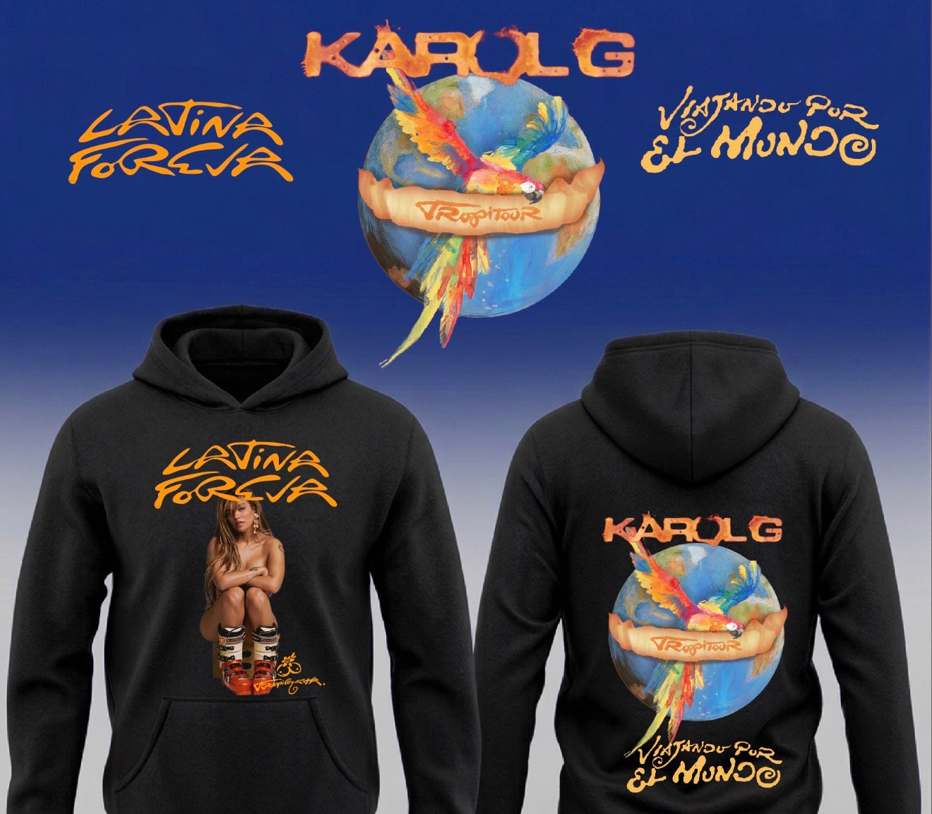 Karol G Latina Foreva Hoodie