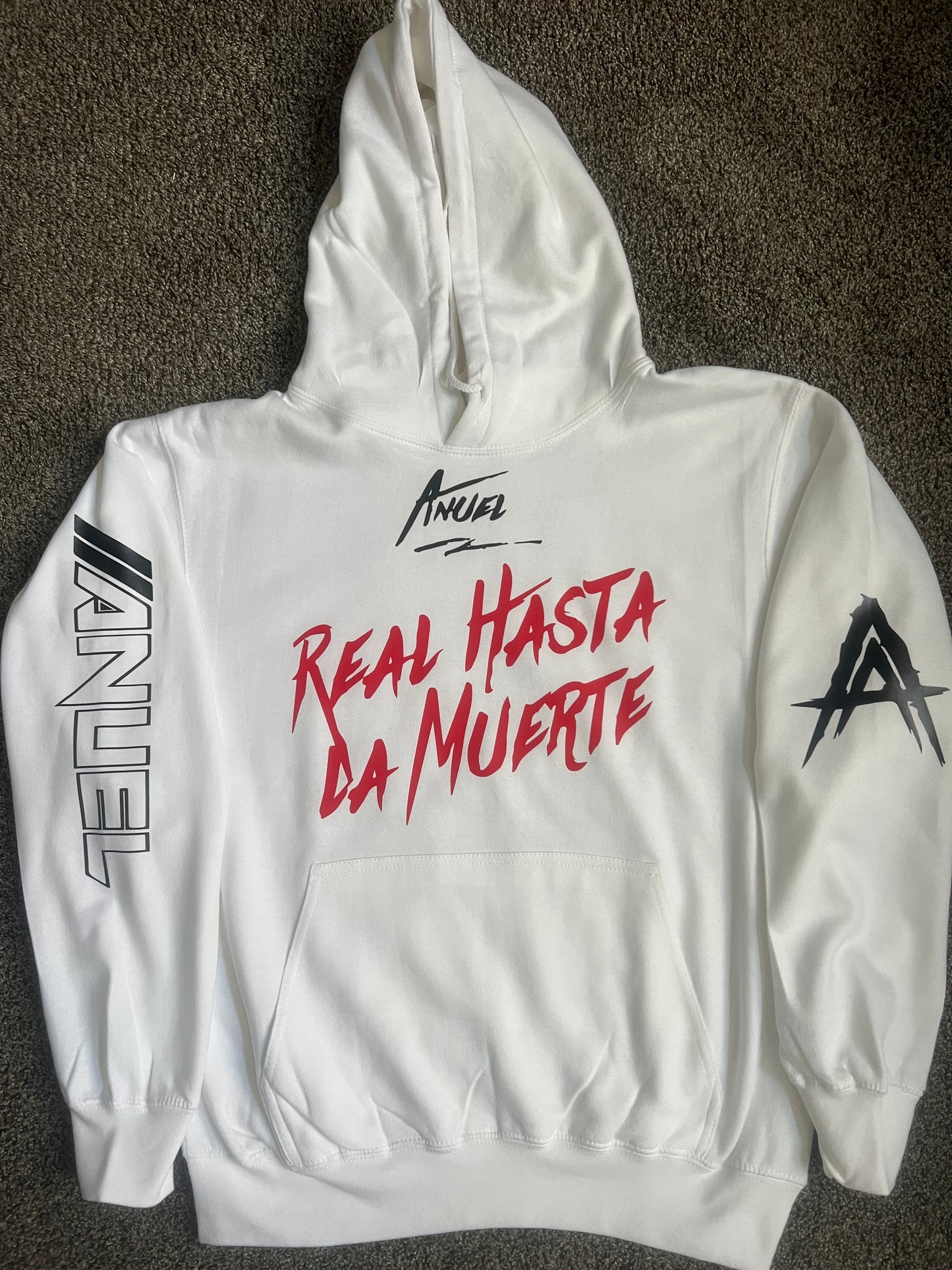Anuel aa Real Hasta La Muerte Anuel Hoodie Unisex S-5XL New