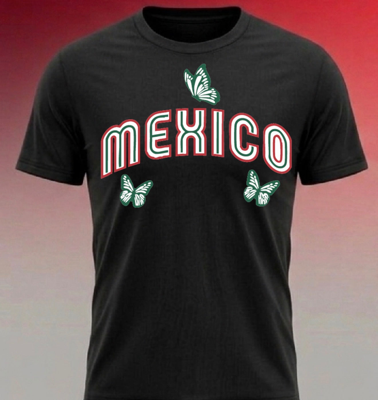 Mexico x Butterfly T shirt Mexico National Team Tee New S-5XL