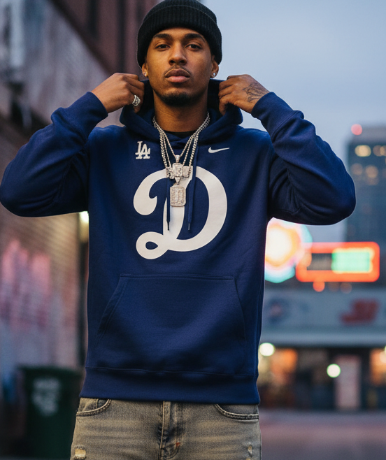 Los Angeles Dodgers Classic D Pullover Hoodie Unisex S-5XL New 2024