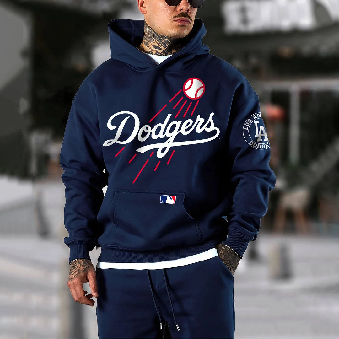Los Angeles Dodgers Baseball Pullover Hoodie Sweater New S-5XL