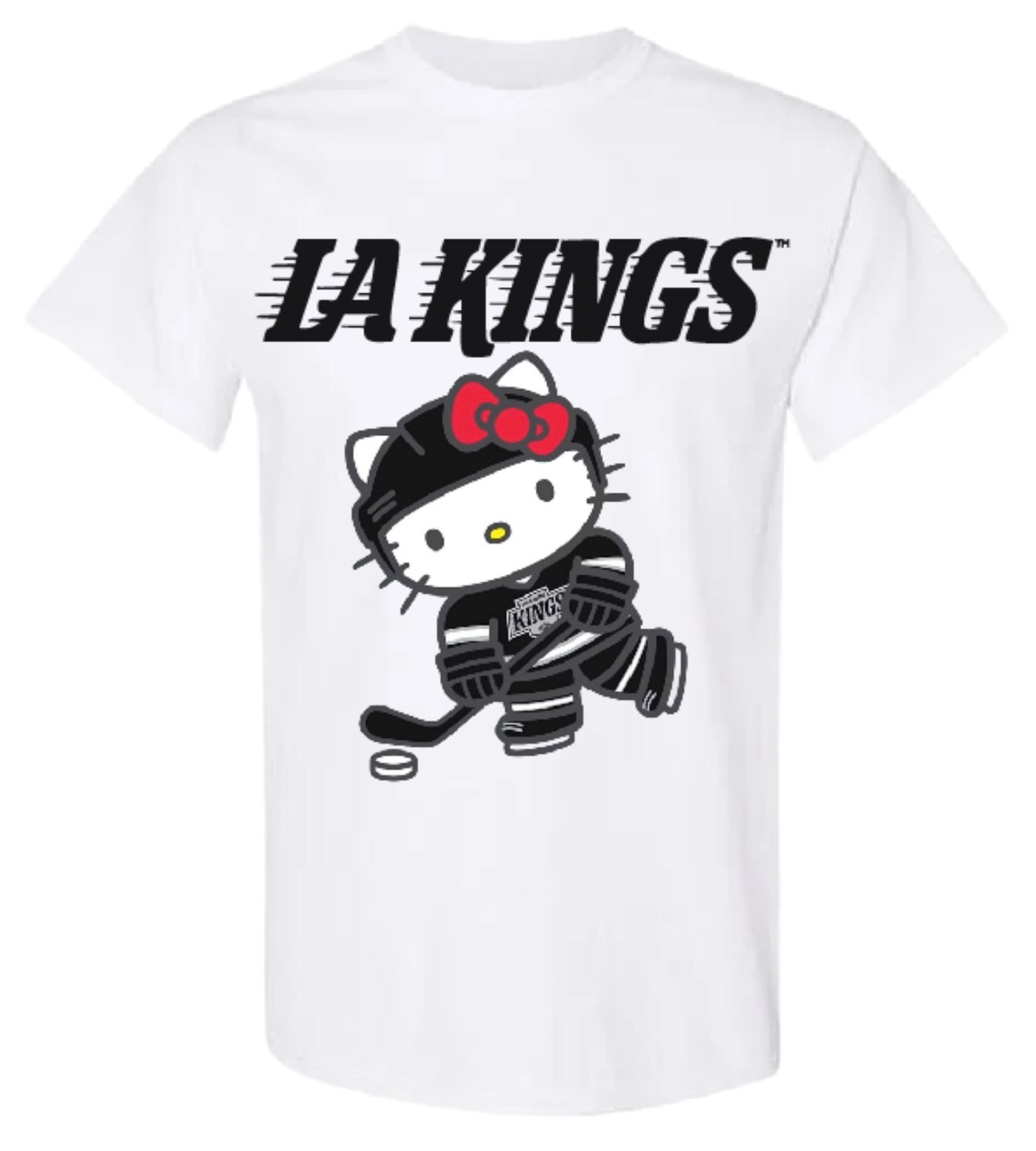 Hello Kitty x LA Kings Package T shirt Kids x Adult Sizes 2025