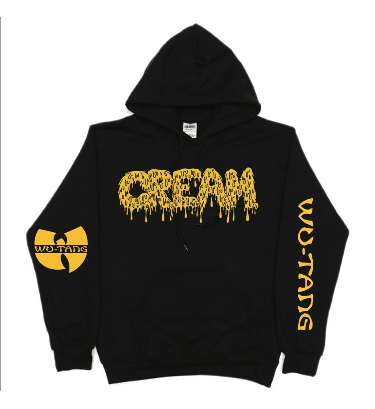 Wu Tang Clan Drip Cream Pullover Hoodie New 2025 S-5XL