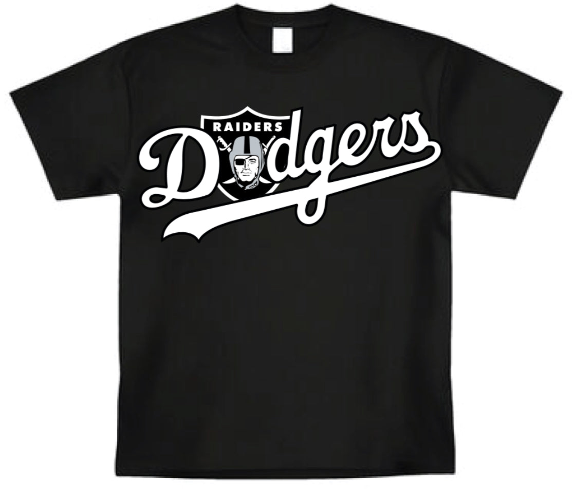 Raiders x Dodgers T-Shirts - All Colors and Sizes
