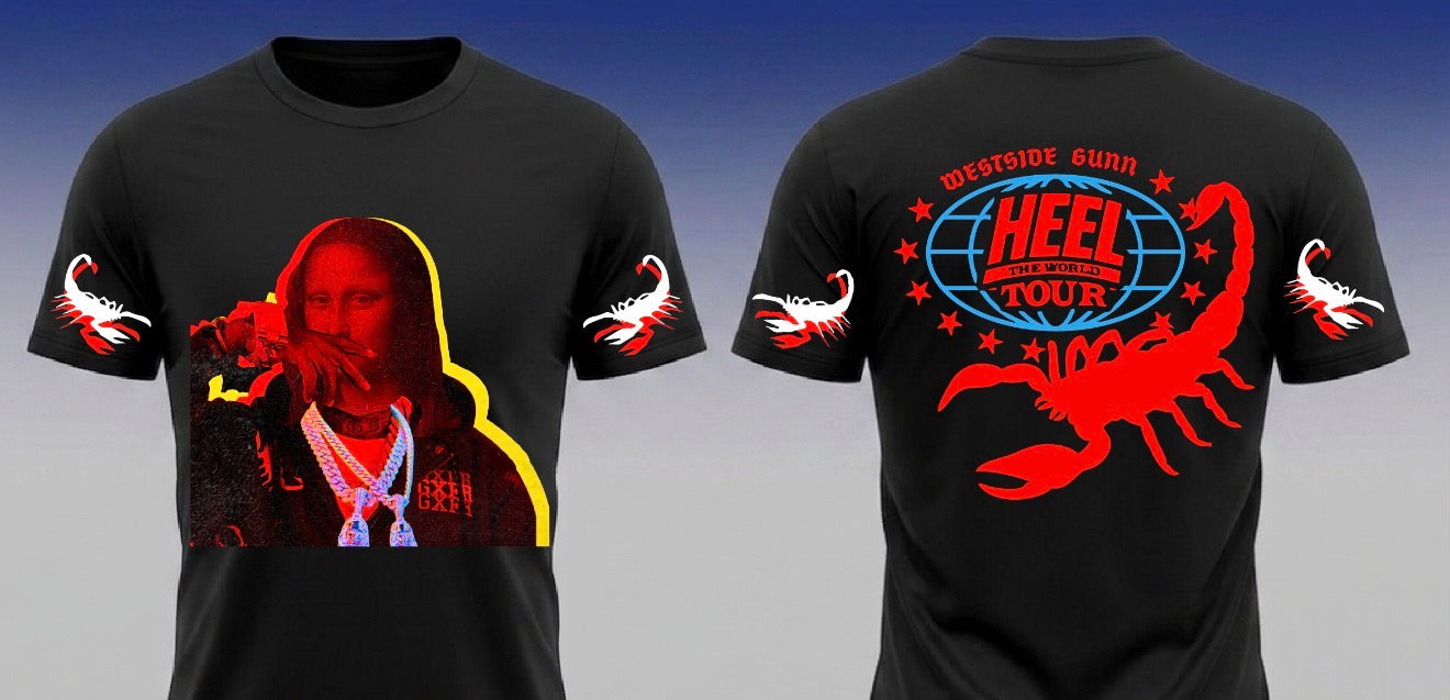 Westside Gunn Heels World Tour T shirt