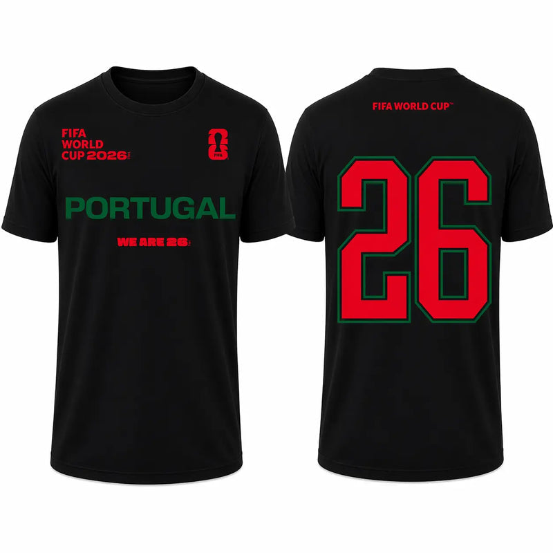 PUR Purtugal T shirt Portugal National Team Tee New S-5XL