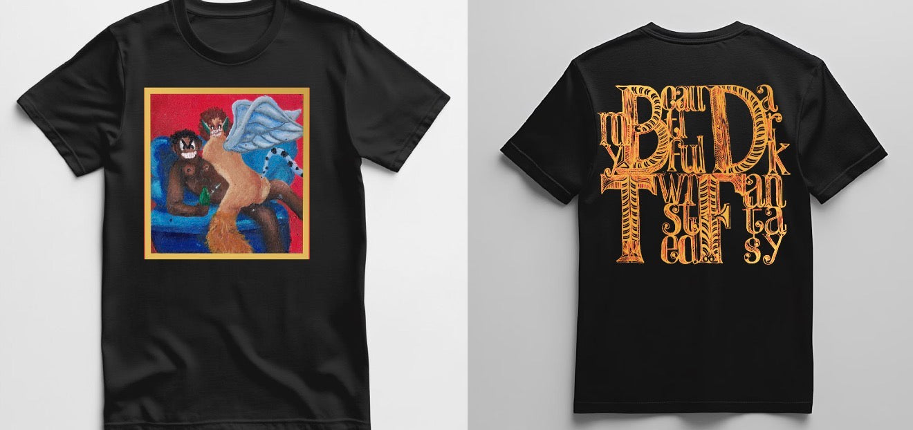 Kanye West My Beautiful Dark Twisted Mind Merch T shirt