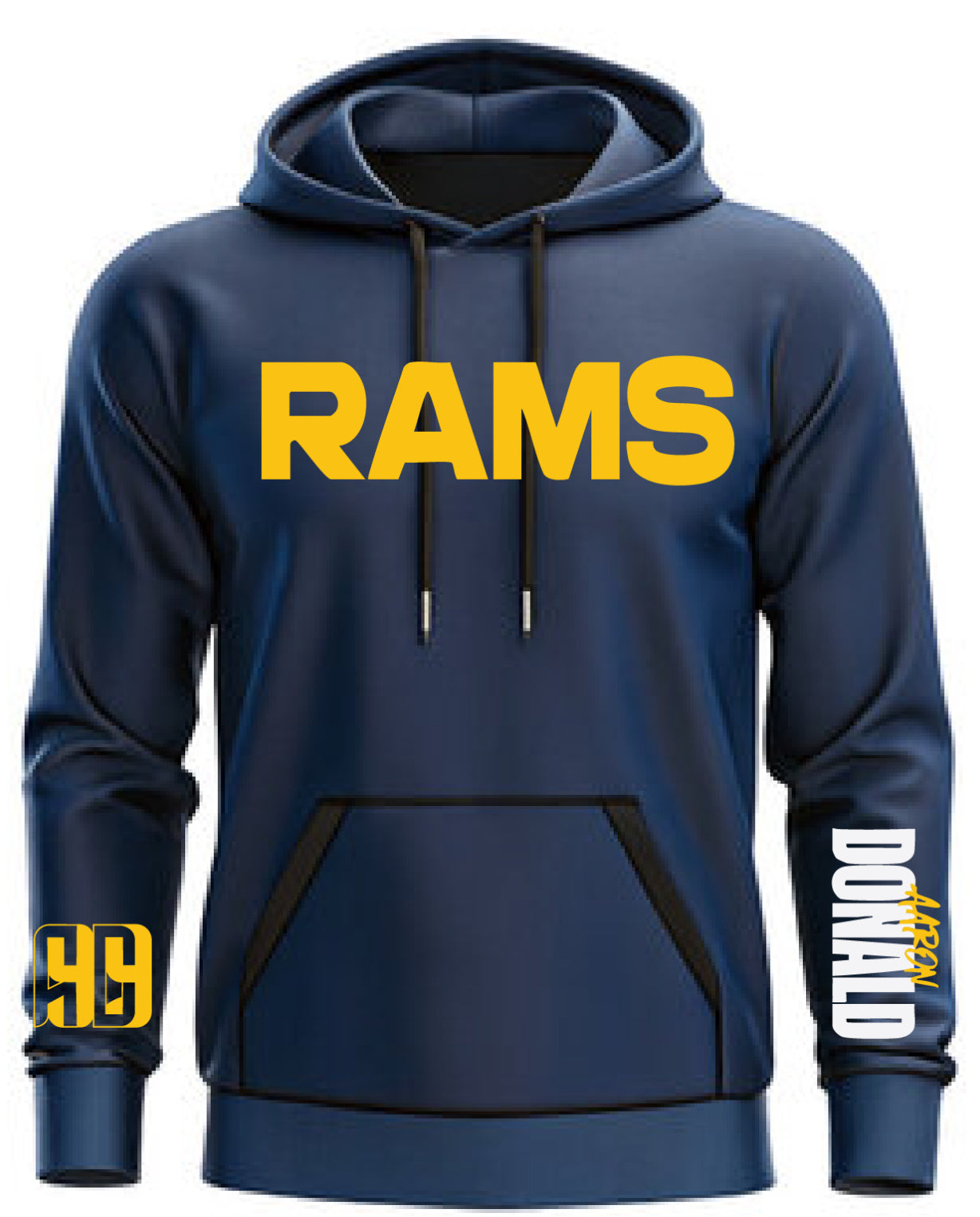 LA Rams Aaron Donald AD Navy Crewneck New S-5xL All Colors Available