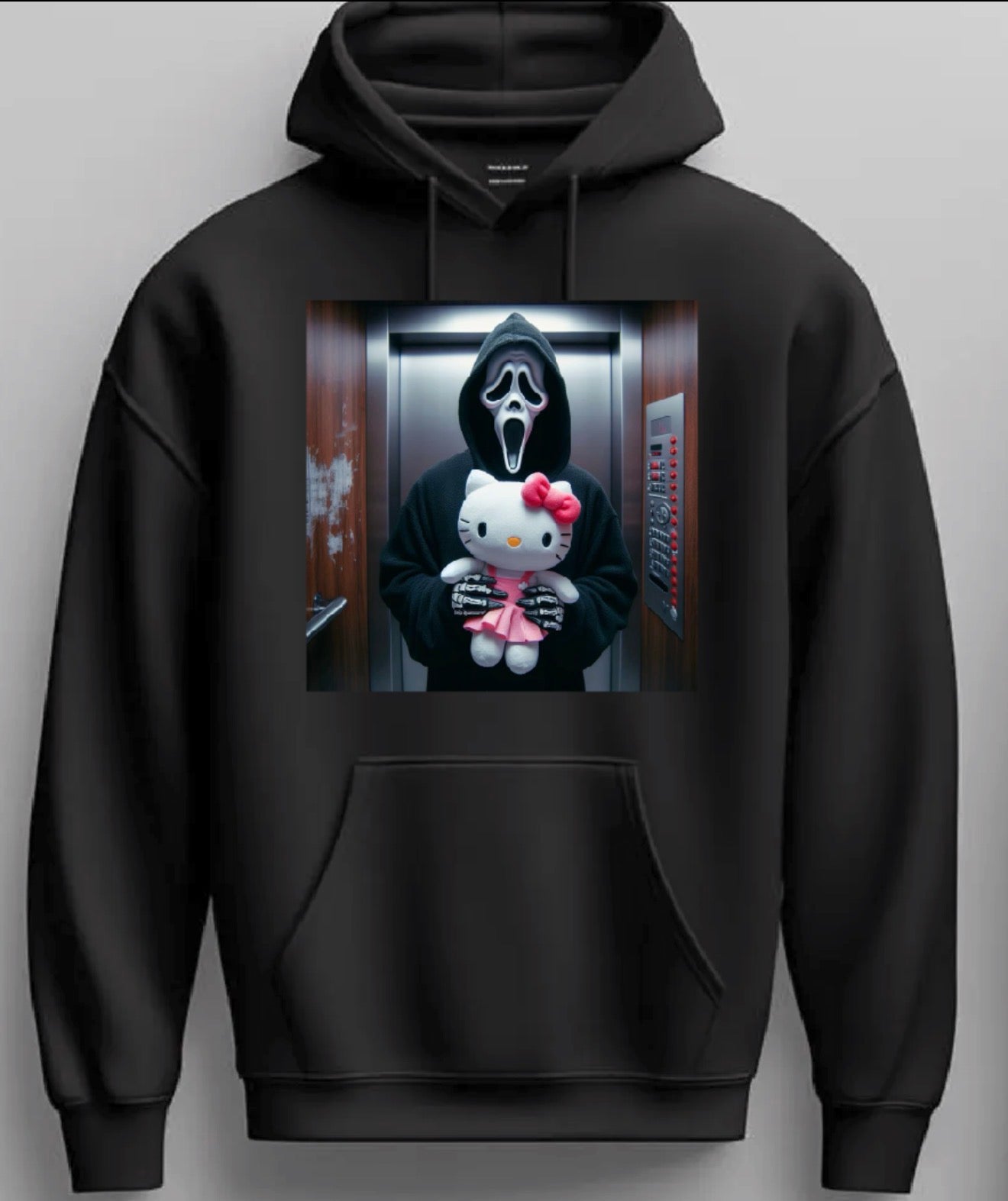LA Rams X Ghostface (Scream) Pullover Hoodie 2025 New S-5XL