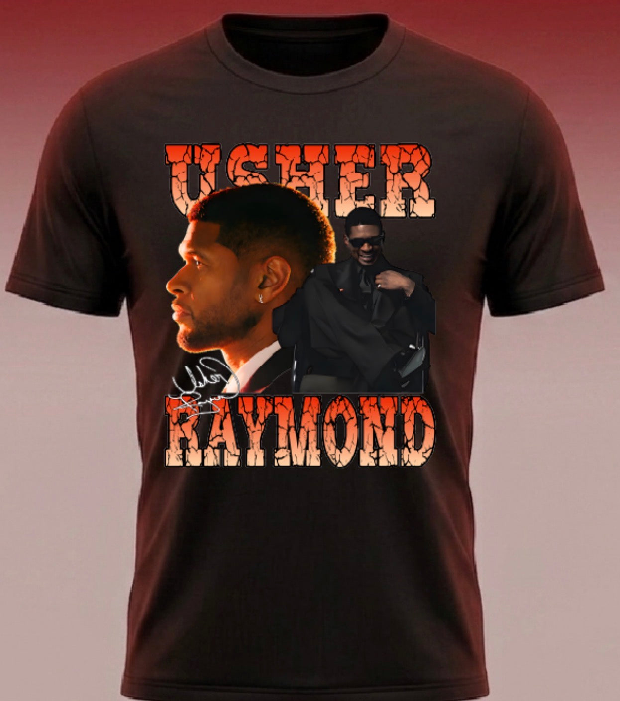 Usher Tour Dates “R&B Tour Merch” T shirt