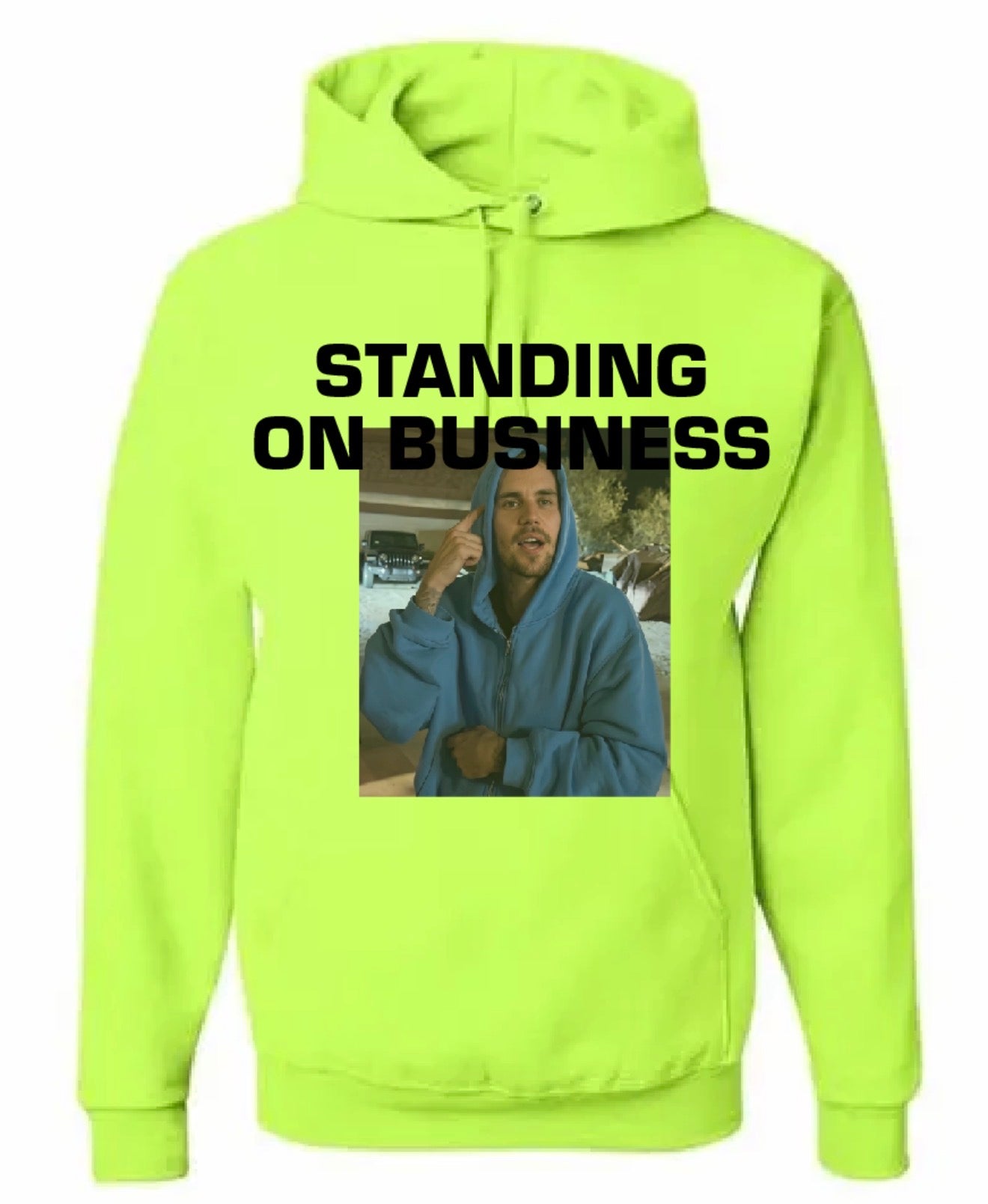 Justin Beiber “Standing on Business” Coachella Pullover Hoodie 2026 New S-5XL