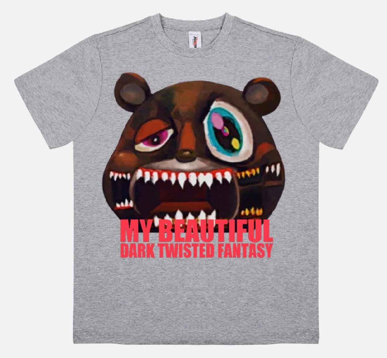 Kanye West My Beautiful Dark Twisted Mind Bear Merch T shirt (Copy)