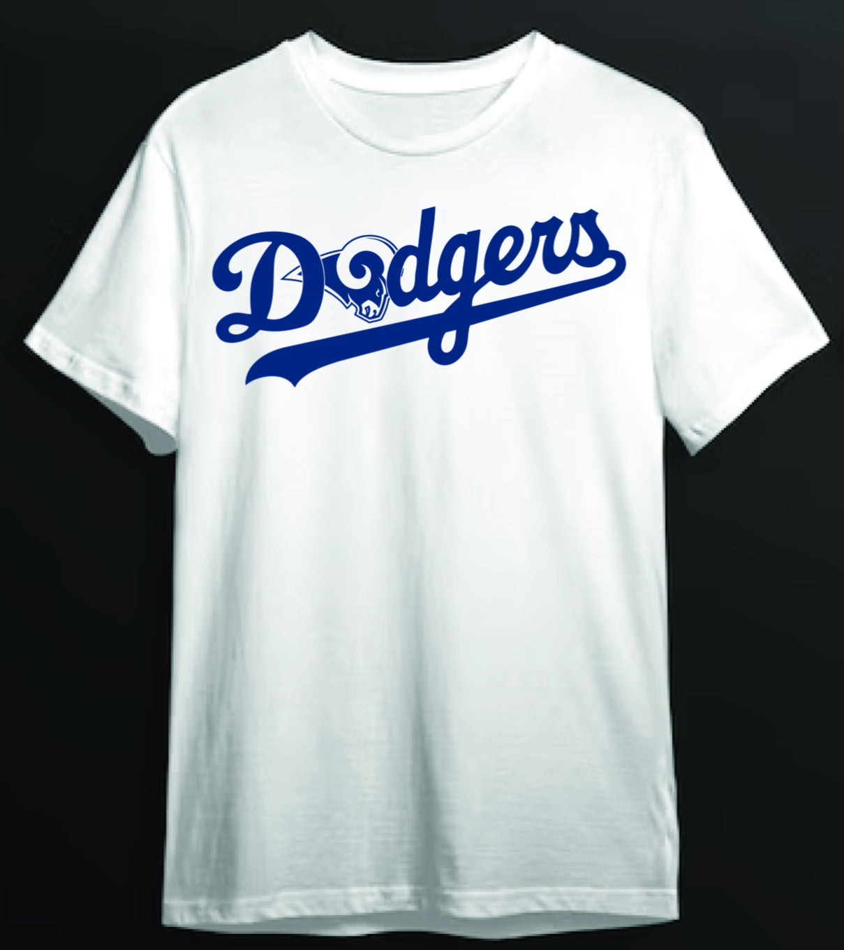 Los Angeles Dodgers x LA Rams Mash Up T-Shirt - All Colors and Sizes