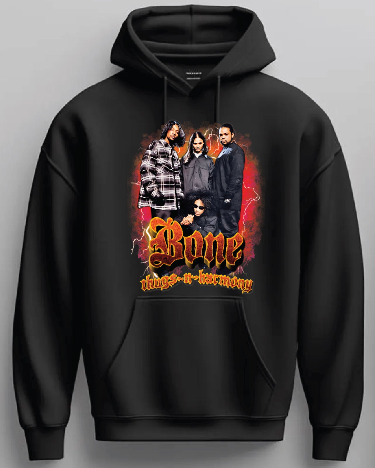 Bone Thugs N Harmony 90s Bootleg Graphics Merch Hoodie x Crewneck x T shirt New