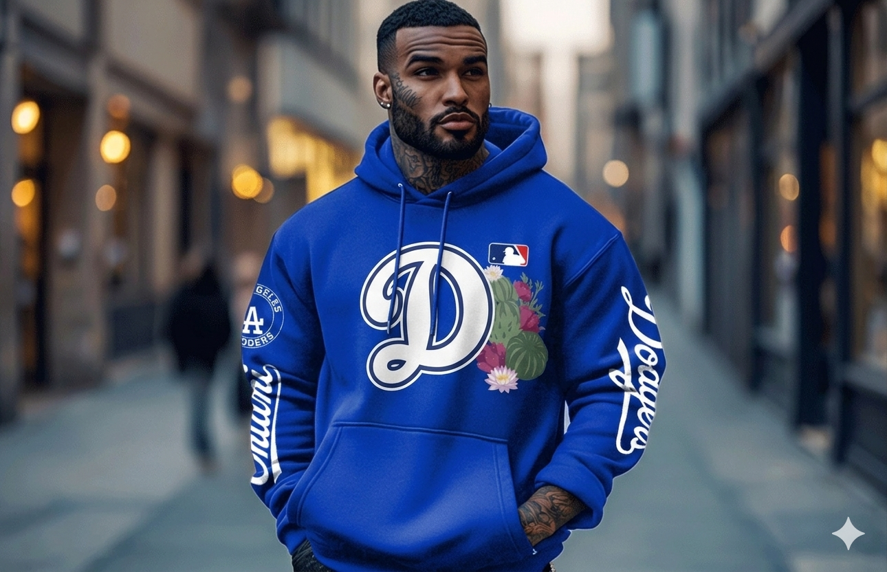 Men's Los Angeles Dodgers 2026 Spring Training Pullover Hoodie New Rare