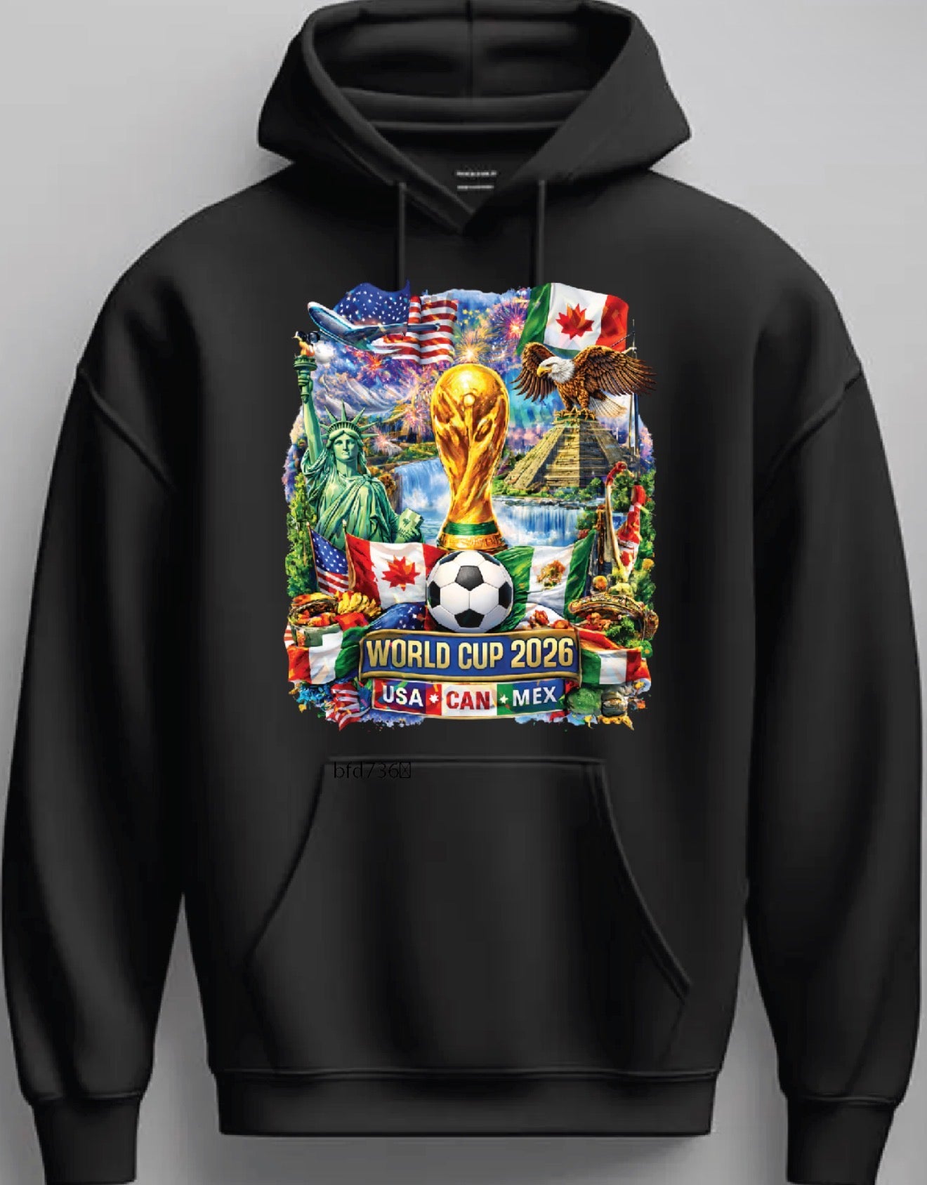 FIFA 2026 World Cup USA x Mexico x Canada Pullover Hoodie 2025 New S-5XL