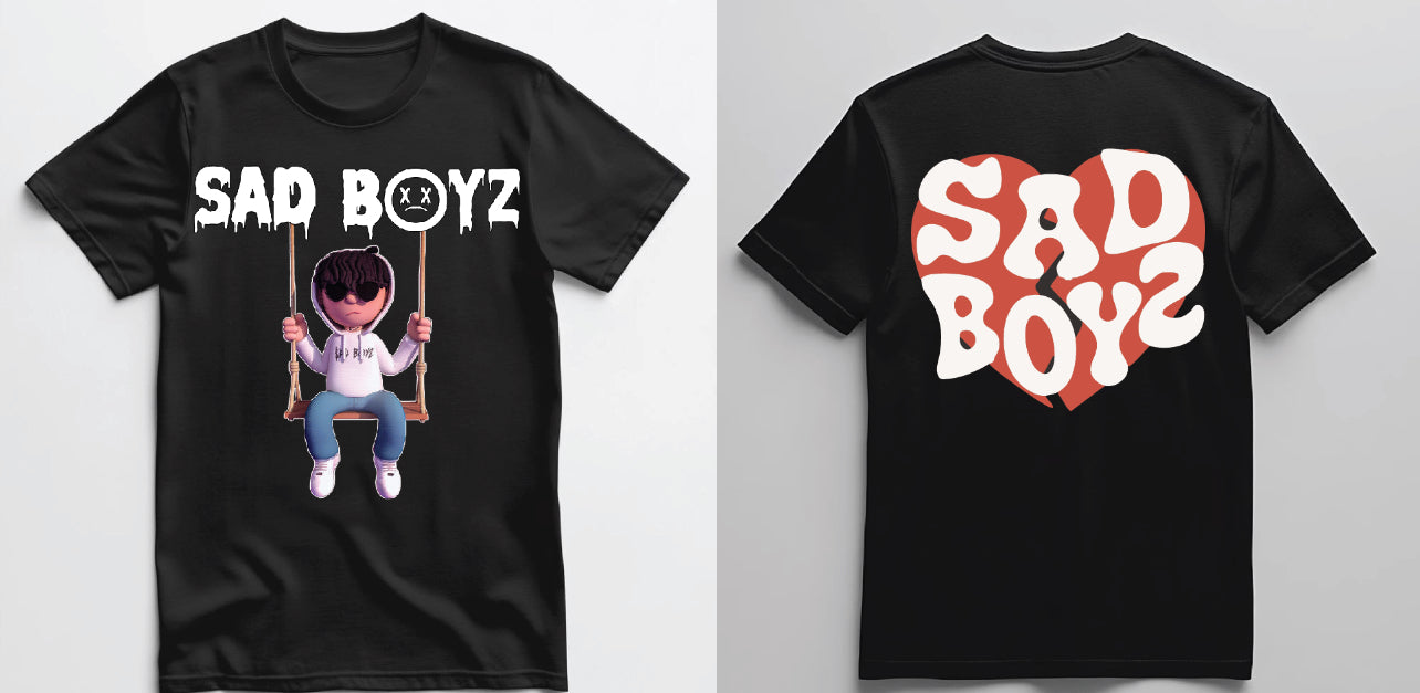 Junior H Sad Boys T shirt All Colors and Sizes