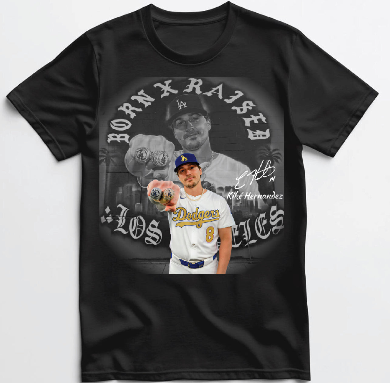 Dodgers World Series 2025 T shirt Kike Bacl 2 Back Rings New S-5XL