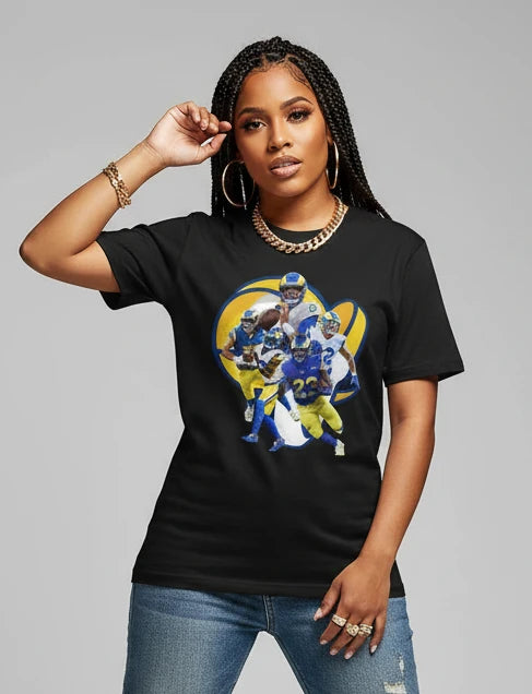 Los Angeles Rams 2025-26 Squad T shirt All Colors and Sizes