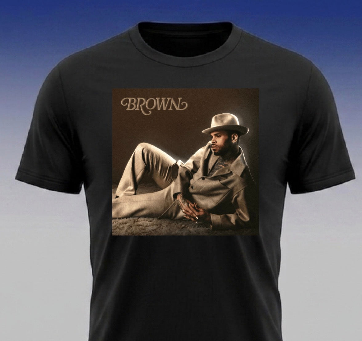 Chris Brown “BROWN” Cover T shirt