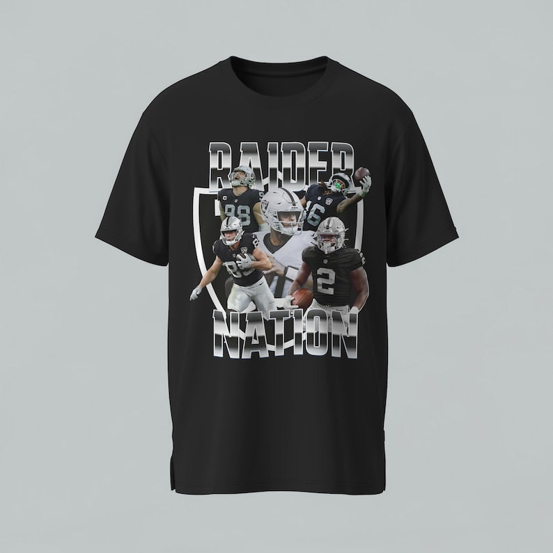 Raiders 2025 Squad T-Shirts - All Colors and Sizes