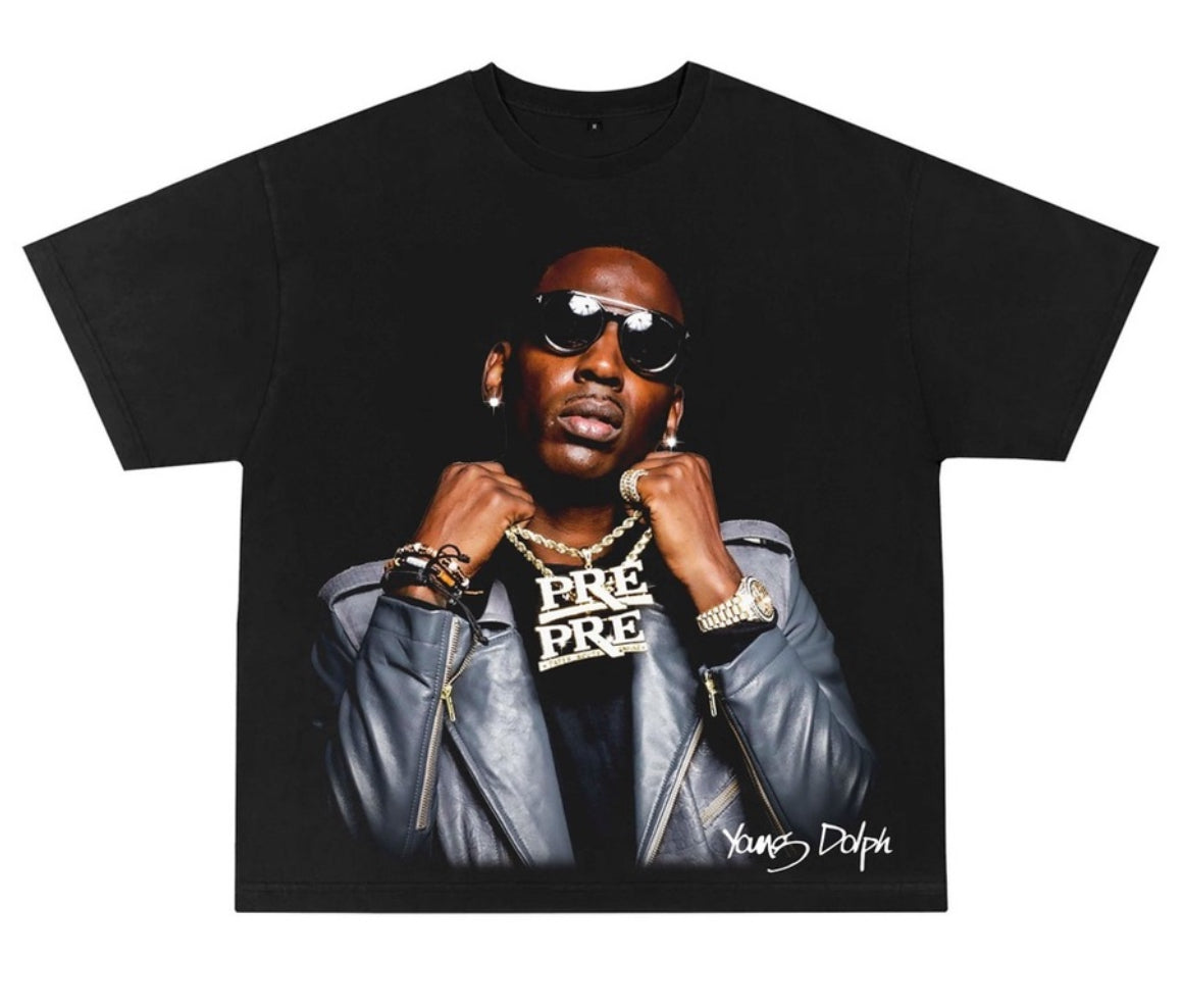 Young Dolph T shirt New S-5XL P.R.E. King of Memphis