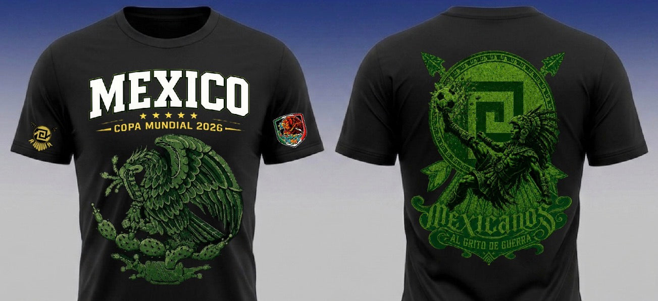 Mexico x Aztec T shirt Mexico National Team Tee New S-5XL (Copy)