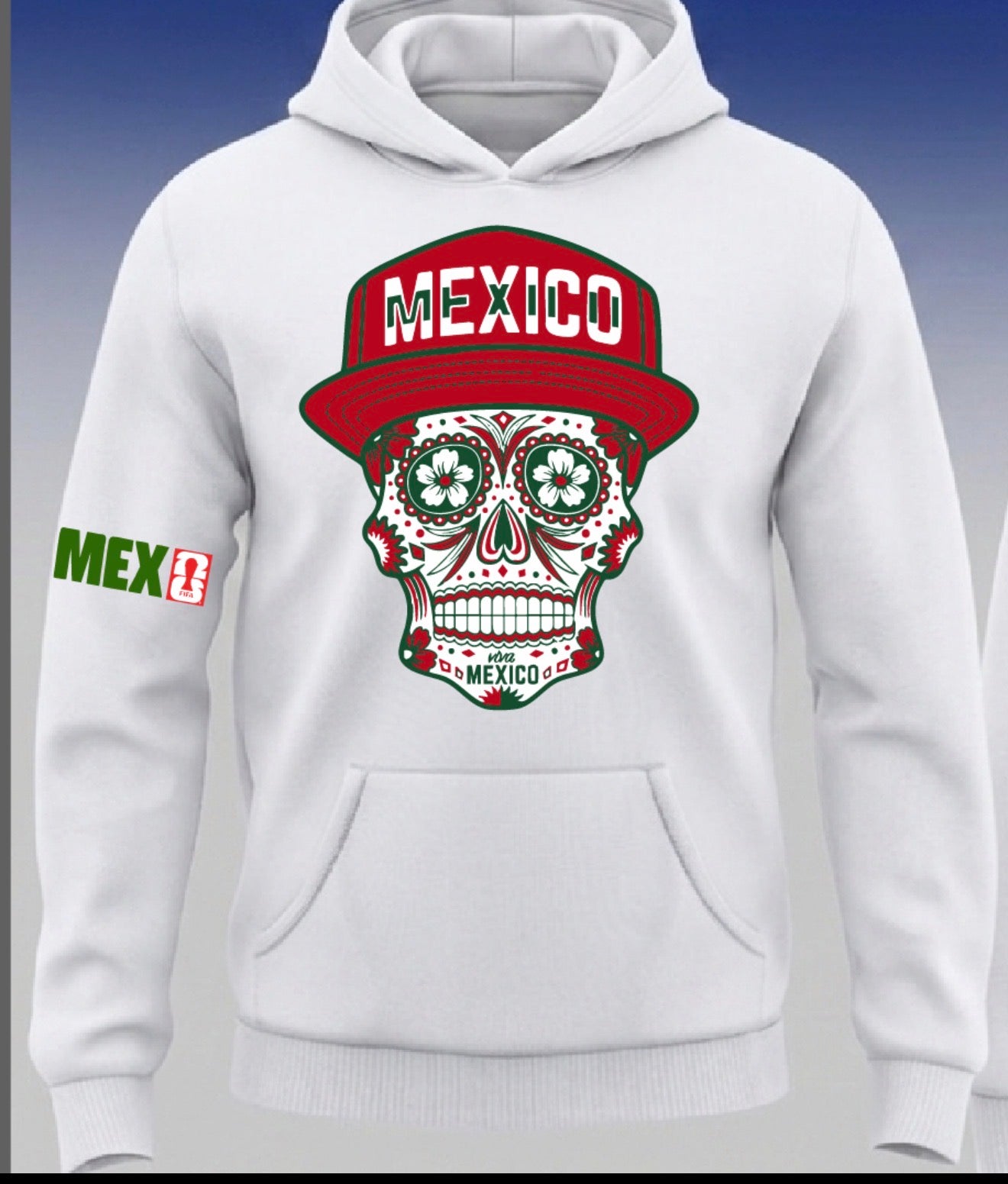 Mexico National Team Calabera Pullover Hoodie 2026 New S-5XL