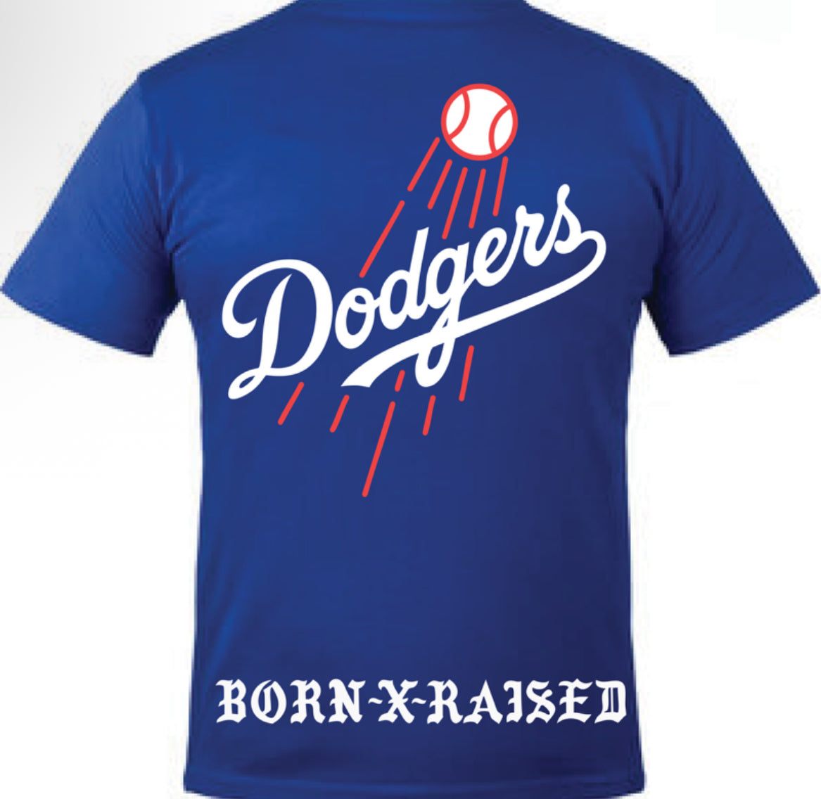 Los Angeles Dodgers LA x Born X Raised T shirt New Baseball Tee S-5XL 202