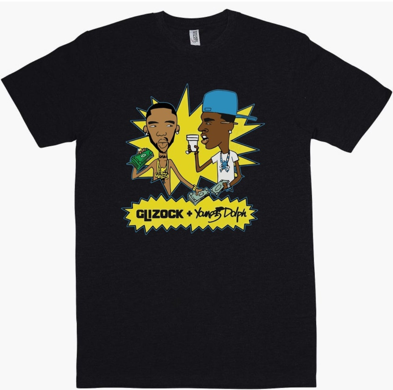Young Dolph x Glizock Beavis & Butthead T shirt New S-5XL P.R.E. King of Memphis