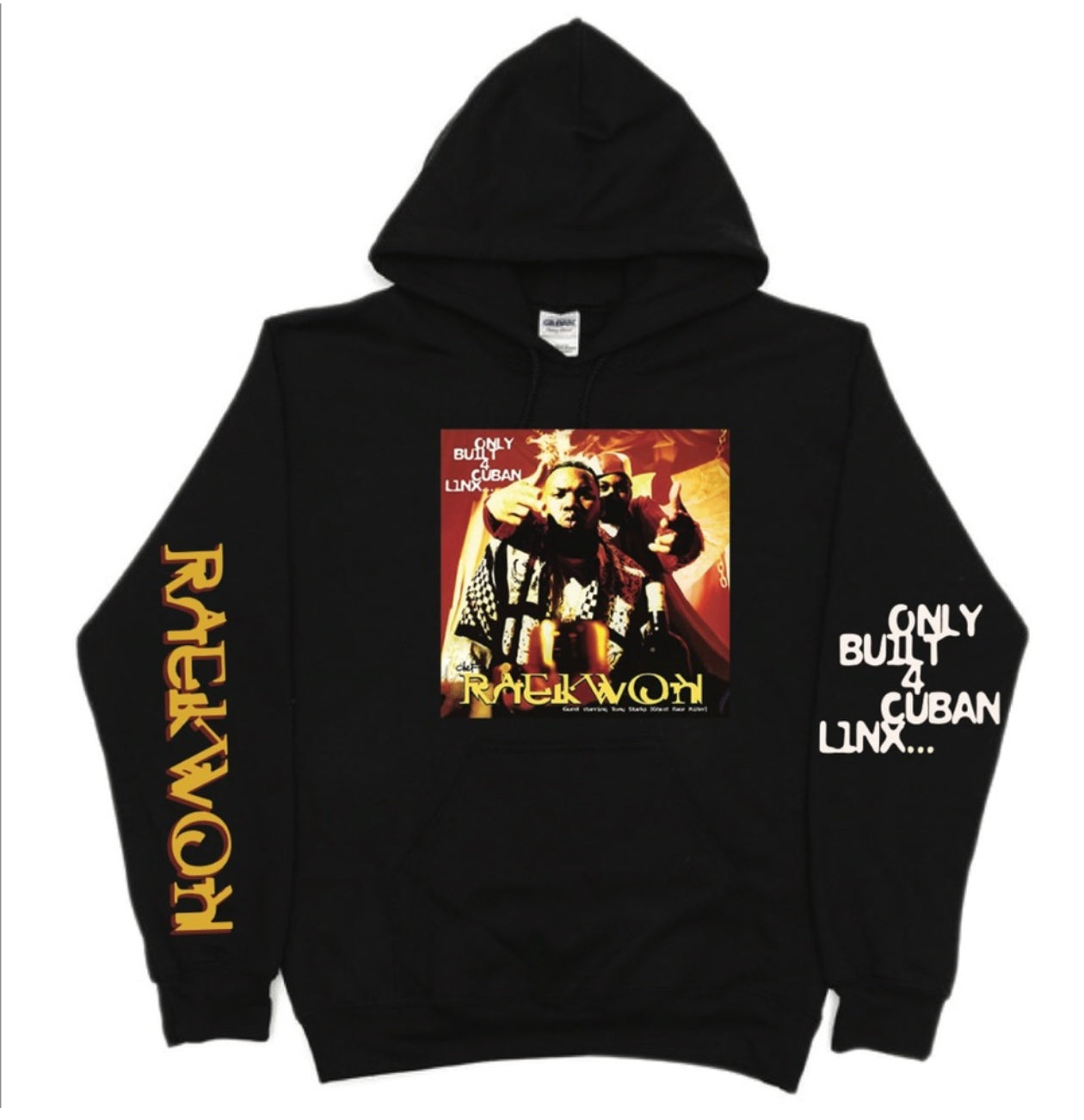 Ghostface Killah x Reakwon Only Built for Cuban Links Hoodie S-5XL New 5 to choose from WU