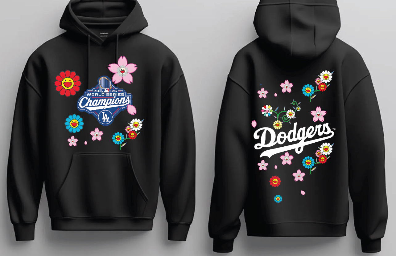 Los Angeles Dodger Complex World Series Champions Murokami 2025 Sweater New S-5XL