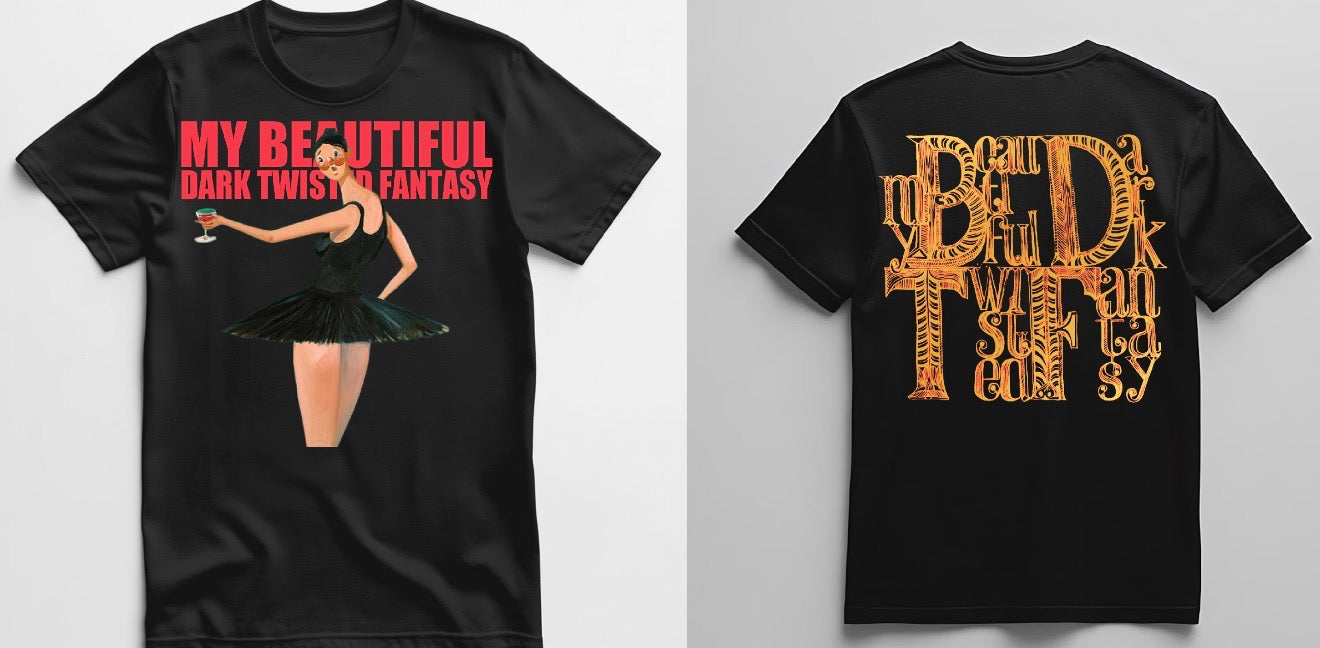 Kanye West My Beautiful Dark Twisted Mind Ballerina Merch T shirt (Copy)
