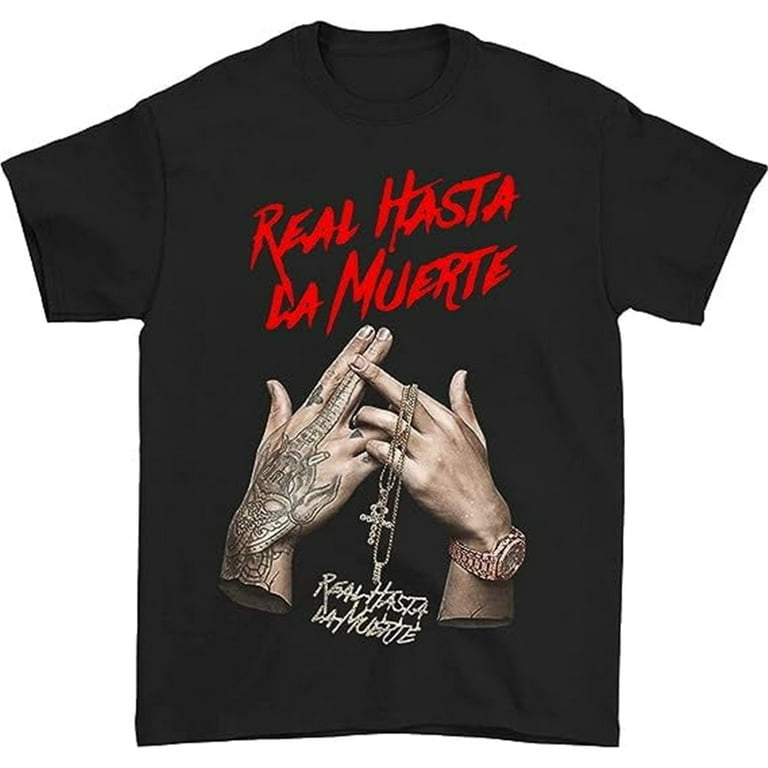Anuel aa Real Hasta La Muerte T-Shirts - All Colors and Sizes