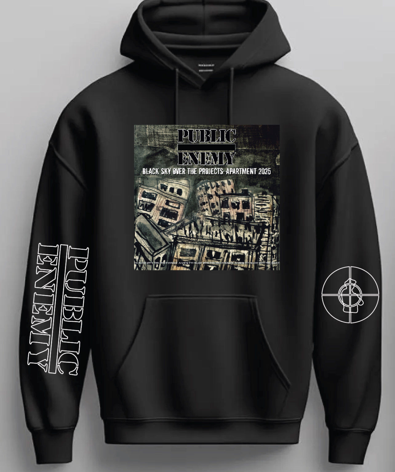 Public Enemy Pullover Hoodie 2025 New S-5XL