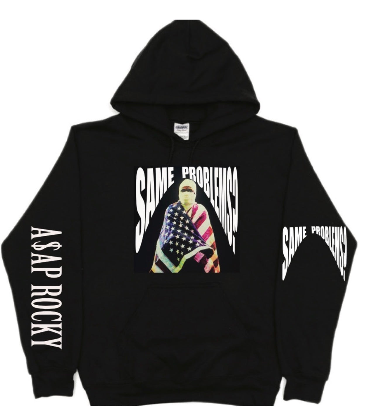 A$AP Rocky “Same Problems” Pullover Hoodie Classic New S-5XL