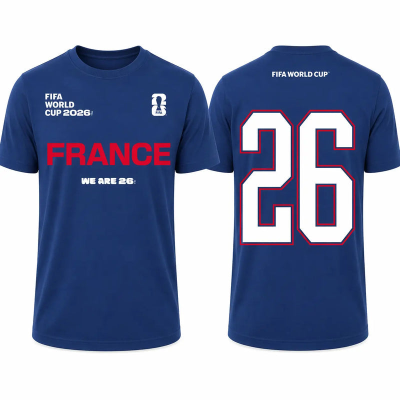 FRA France T shirt France National Team Tee New S-5XL