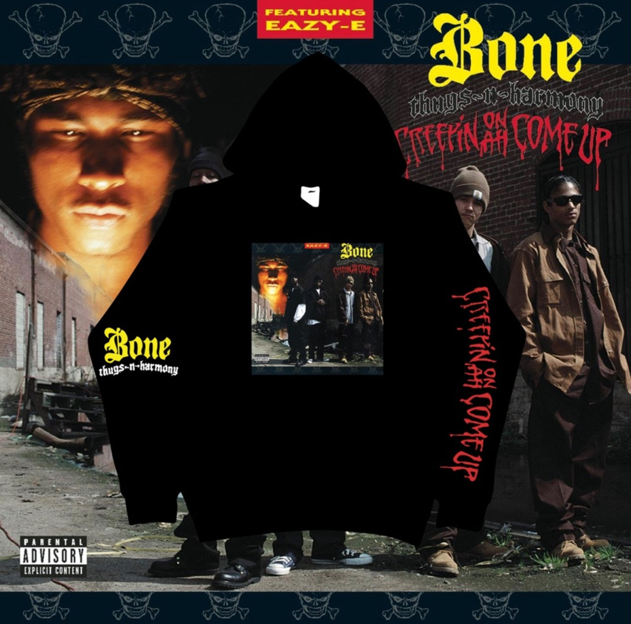 Bone Thugs N Harmony Creapin' on a Come Up Hoodie Unisex S-5XL New
