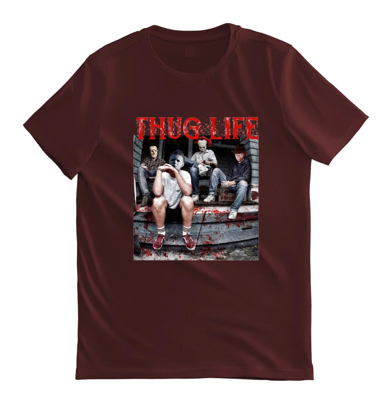 Halloween Villians Thug Life T shirt New S-5XL