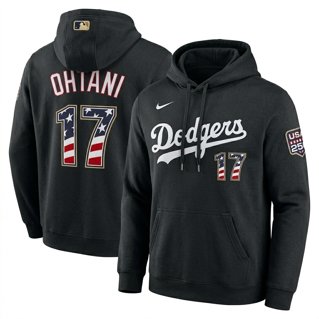 Dodgers USA Pullover Hoodie 2026 New S-5XL