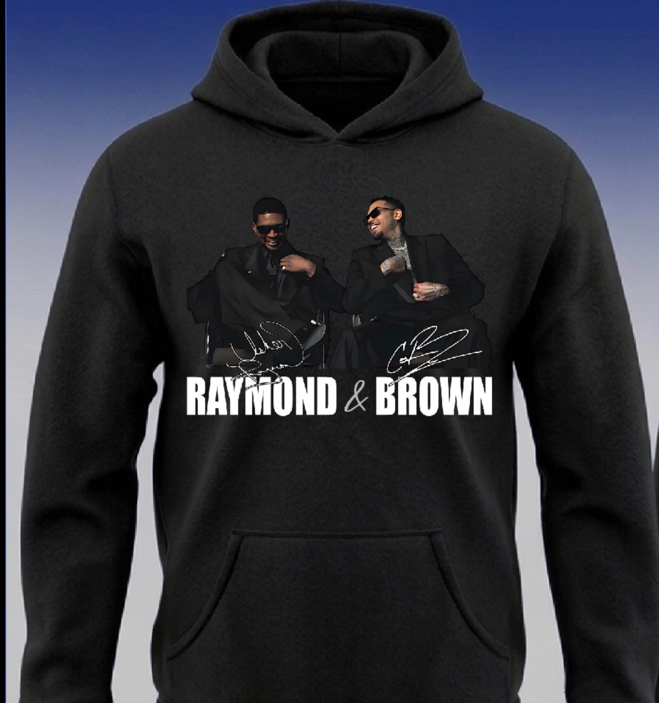 Usher x Chris Brown “R&B Tour” Pullover Hoodie 2026 New S-5XL